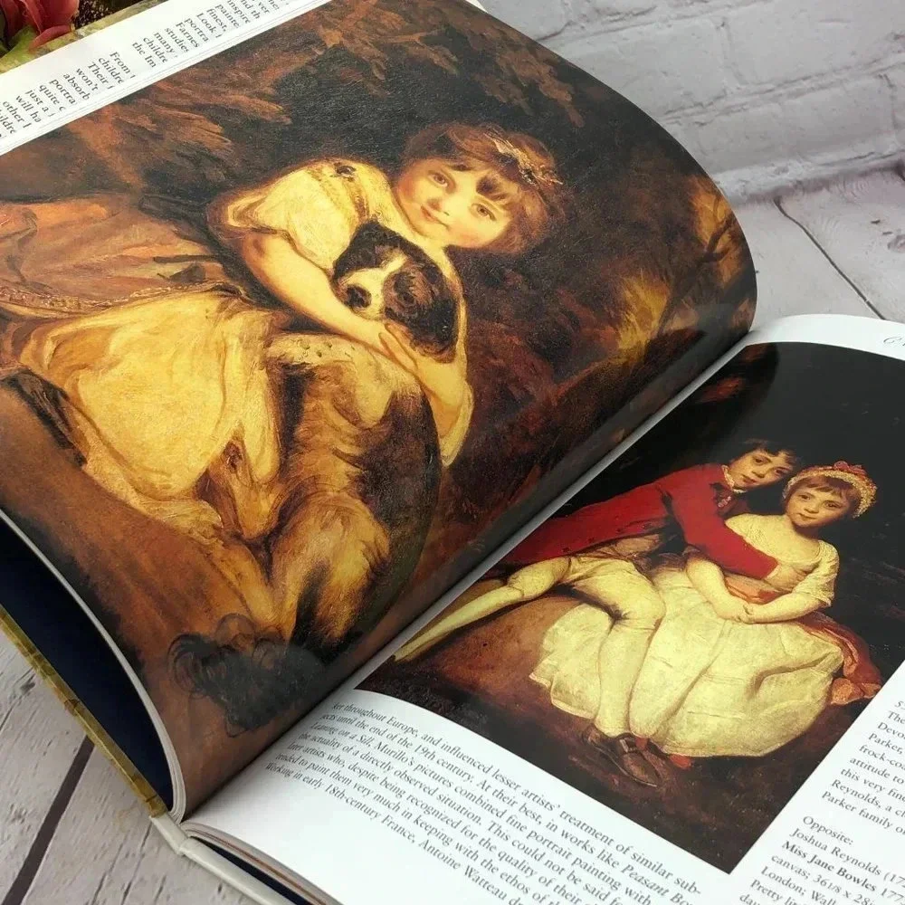 vintage book children in art 1996